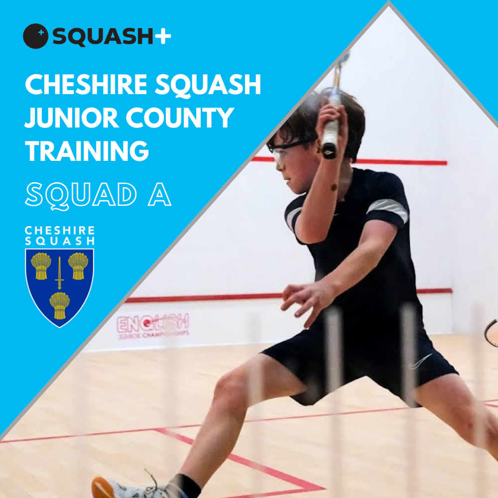 Cheshire Squash Junior Training - Bowdon - Sunday 21st June 2026 - Squad A
